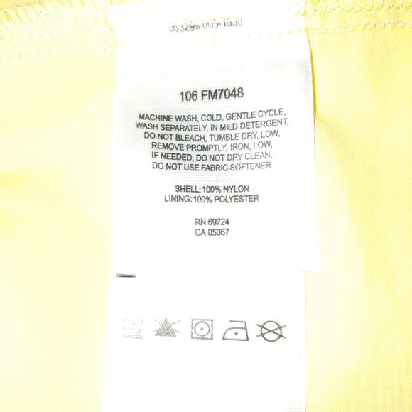 Columbia PFG Vented Breathable Long Sleeve Button Down Shirt Size L Yellow - Picture 11 of 12